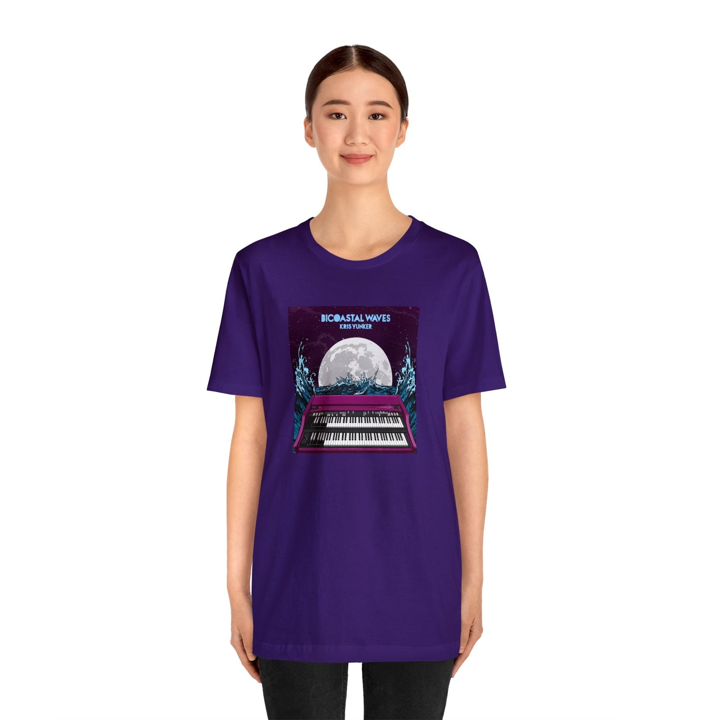 Copy of Unisex Jersey Short Sleeve Bicoastal Waves Tee
