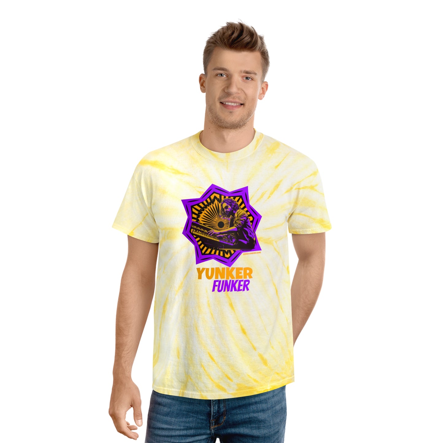 Yunker Funnker Tie-Dye Tee, Cyclone