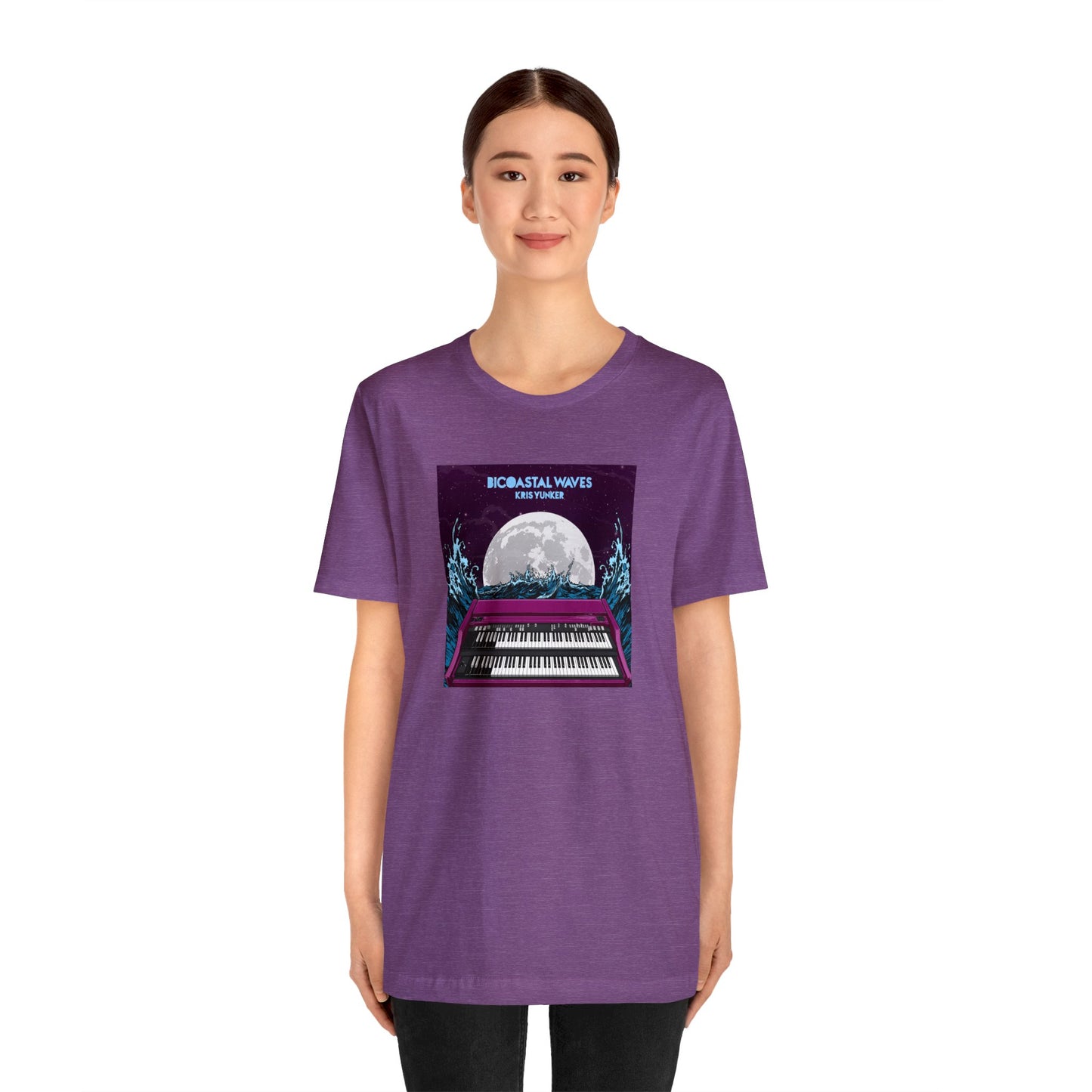 Copy of Unisex Jersey Short Sleeve Bicoastal Waves Tee
