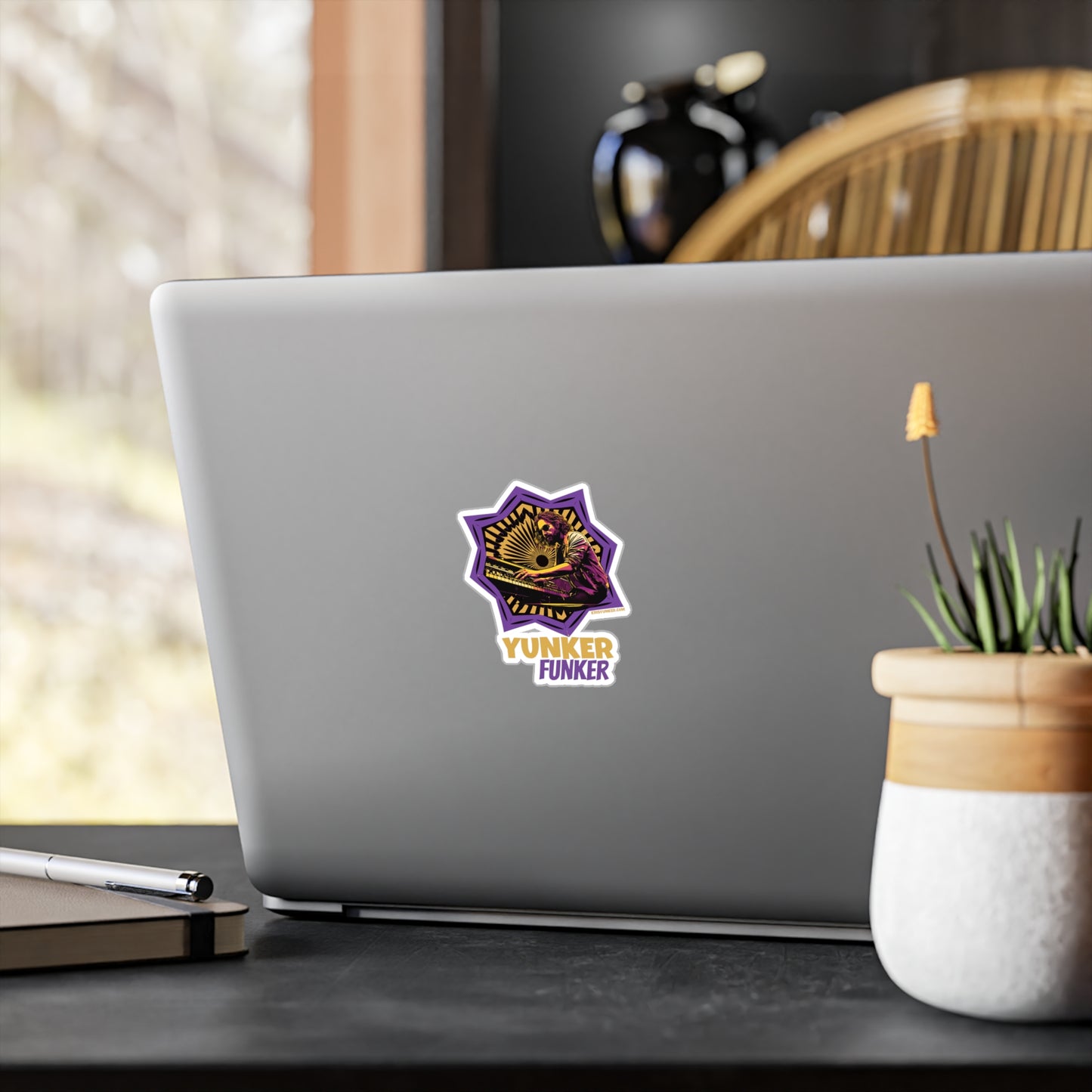 Kiss-Cut Yunker Funker Vinyl Decals