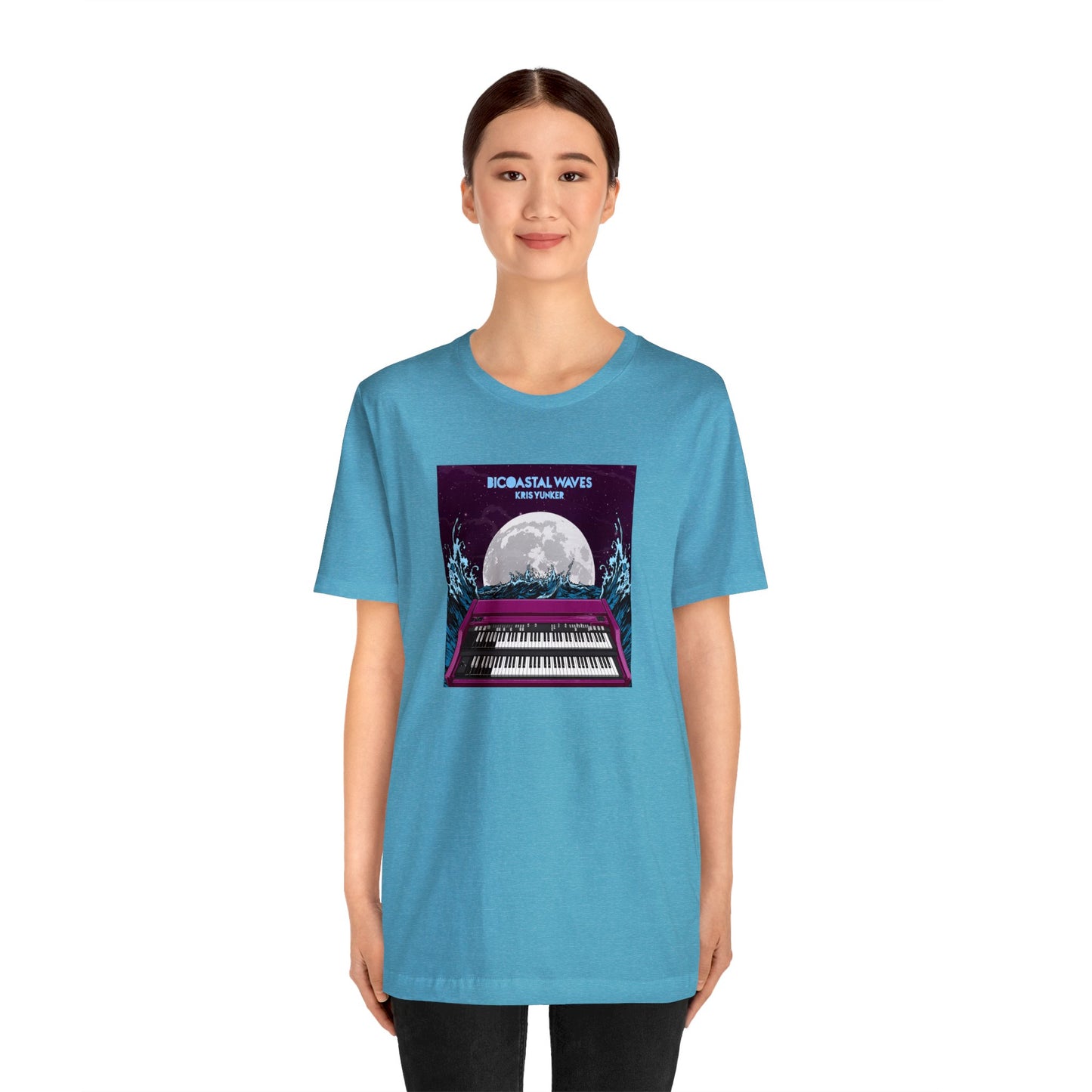 Copy of Unisex Jersey Short Sleeve Bicoastal Waves Tee