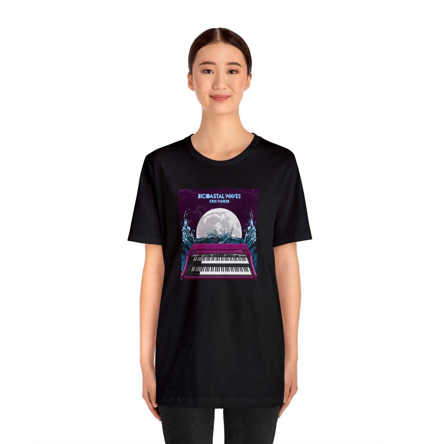 Copy of Unisex Jersey Short Sleeve Bicoastal Waves Tee