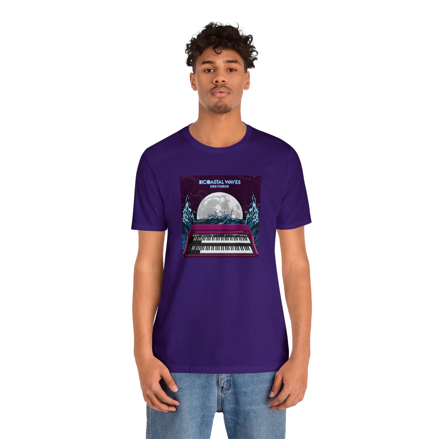 Copy of Unisex Jersey Short Sleeve Bicoastal Waves Tee