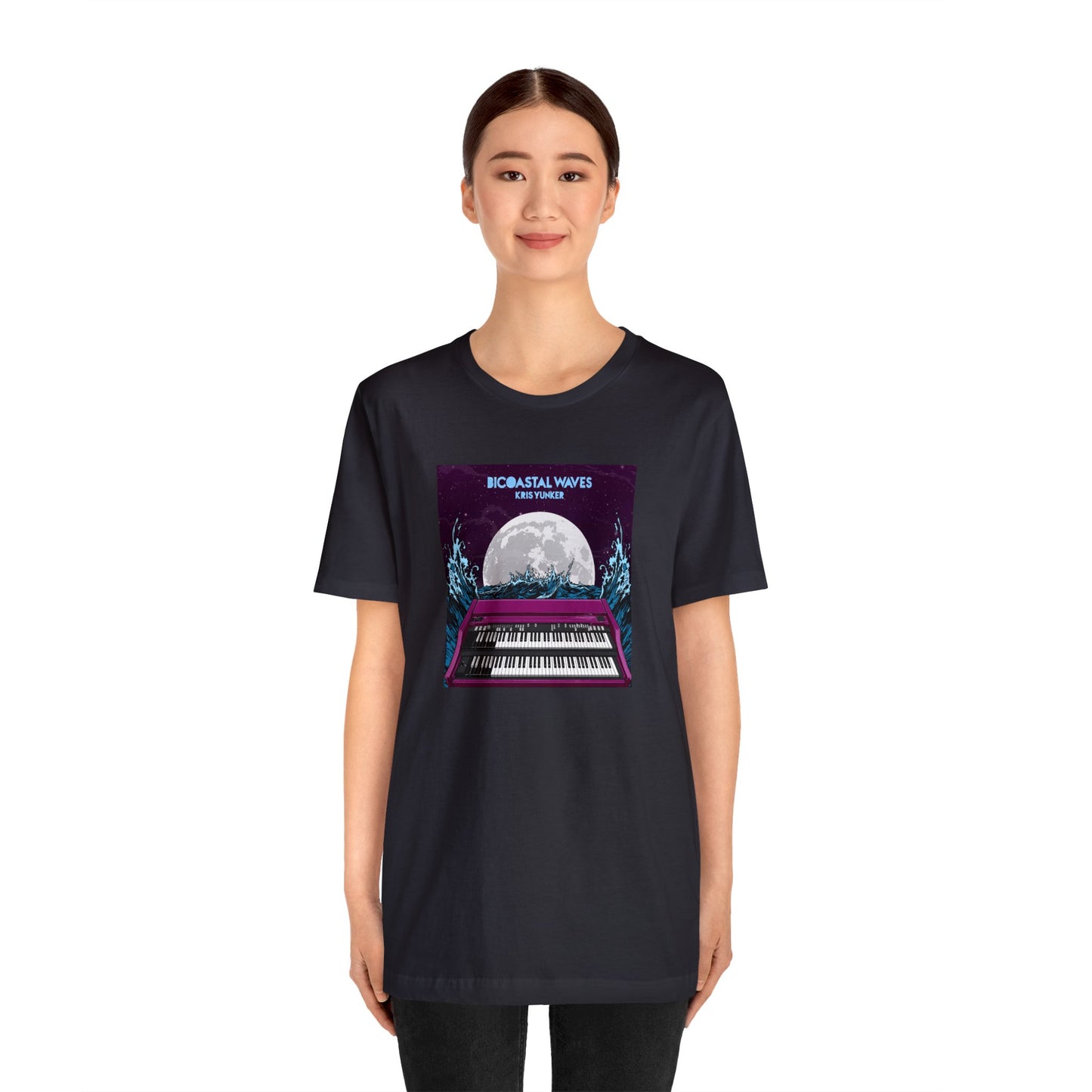 Copy of Unisex Jersey Short Sleeve Bicoastal Waves Tee