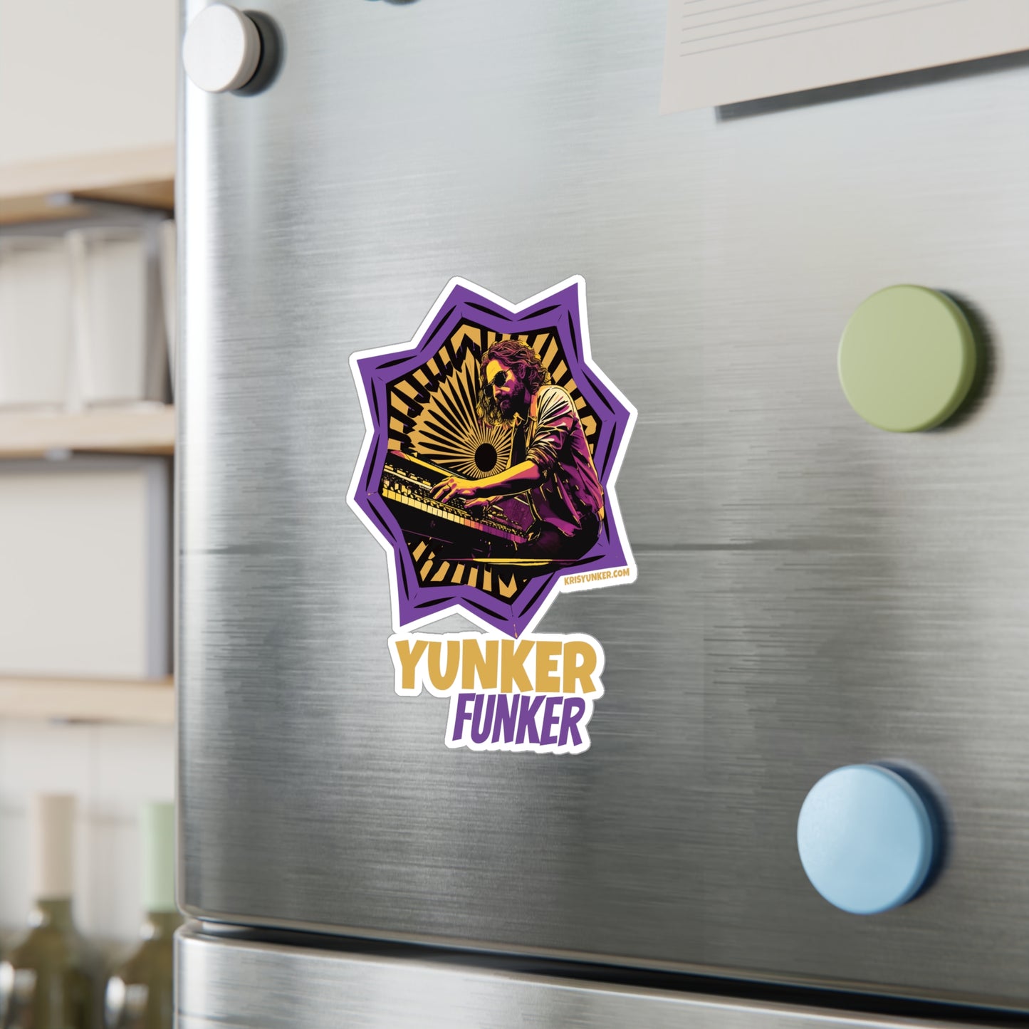 Kiss-Cut Yunker Funker Vinyl Decals