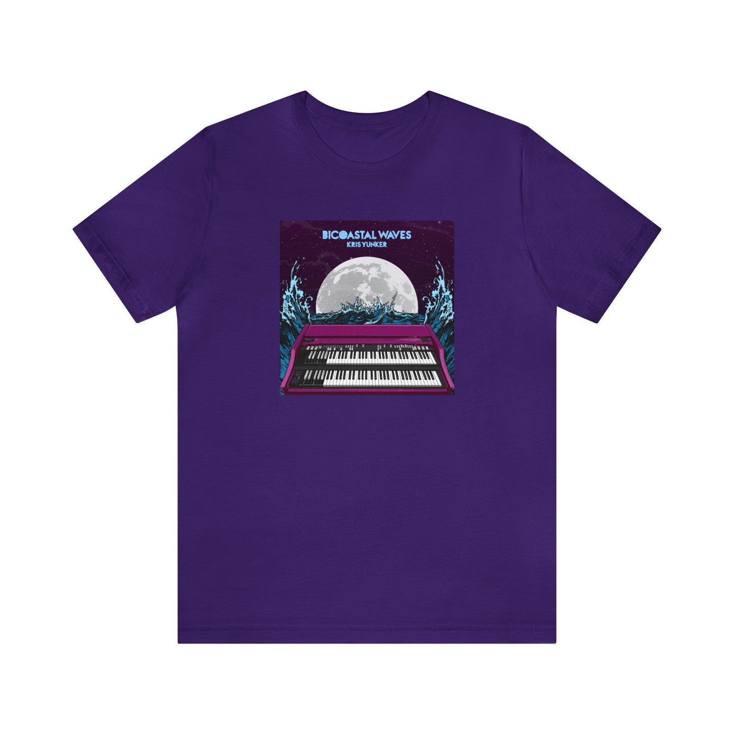 Copy of Unisex Jersey Short Sleeve Bicoastal Waves Tee