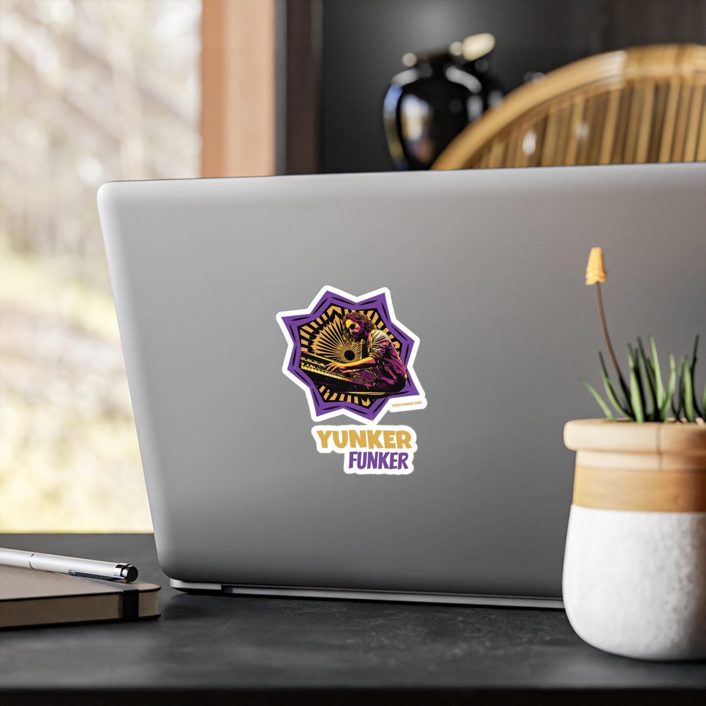 Kiss-Cut Yunker Funker Vinyl Decals