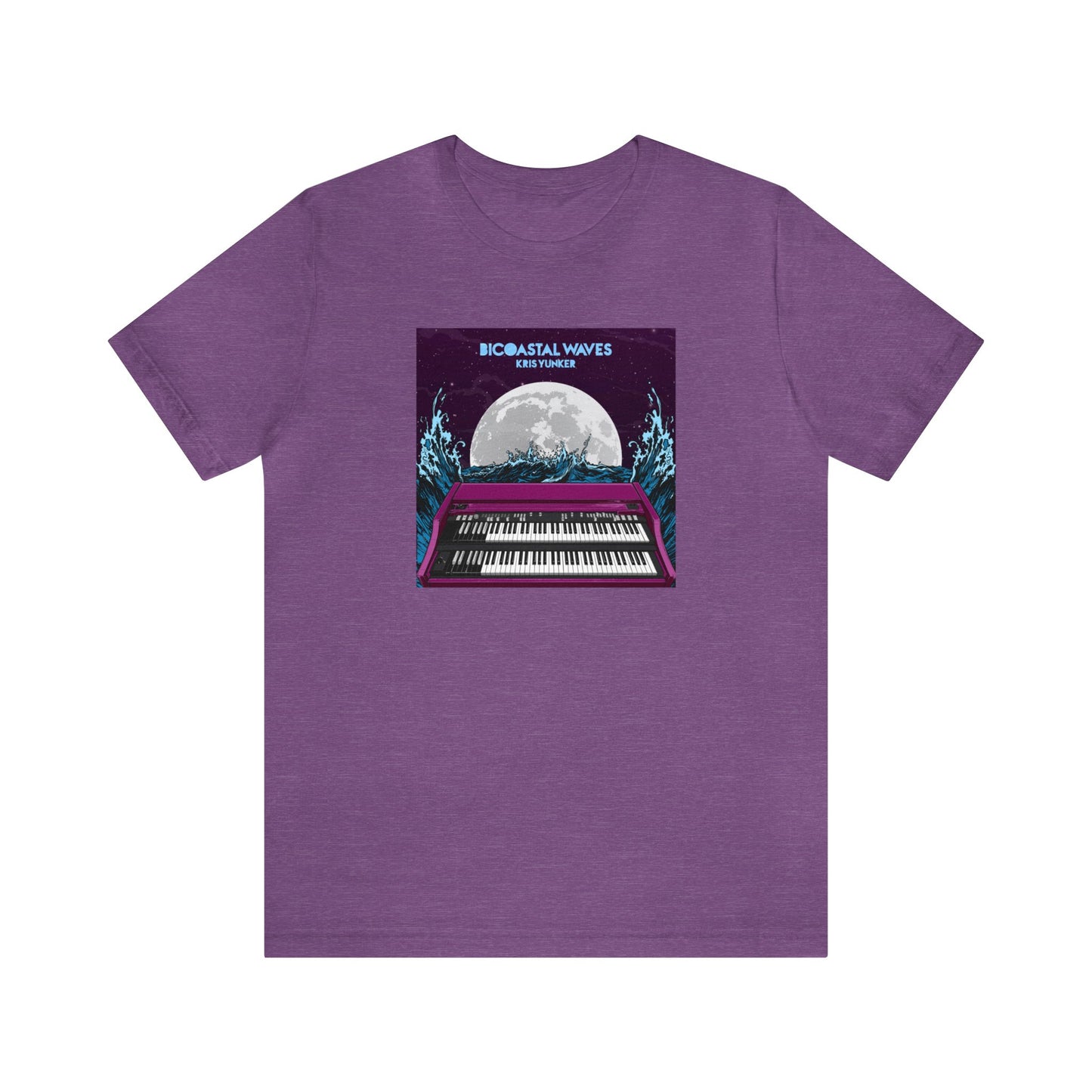 Copy of Unisex Jersey Short Sleeve Bicoastal Waves Tee