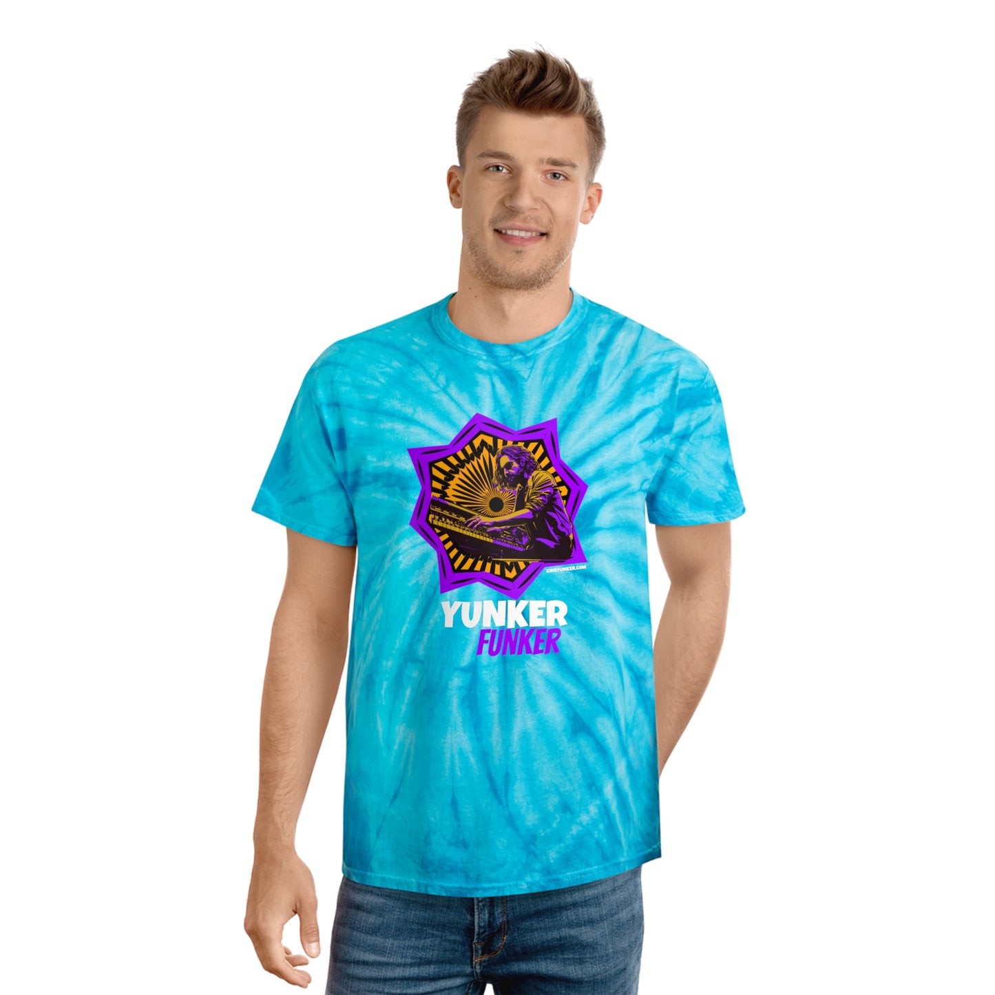 Yunker Funnker Tie-Dye Tee, Cyclone