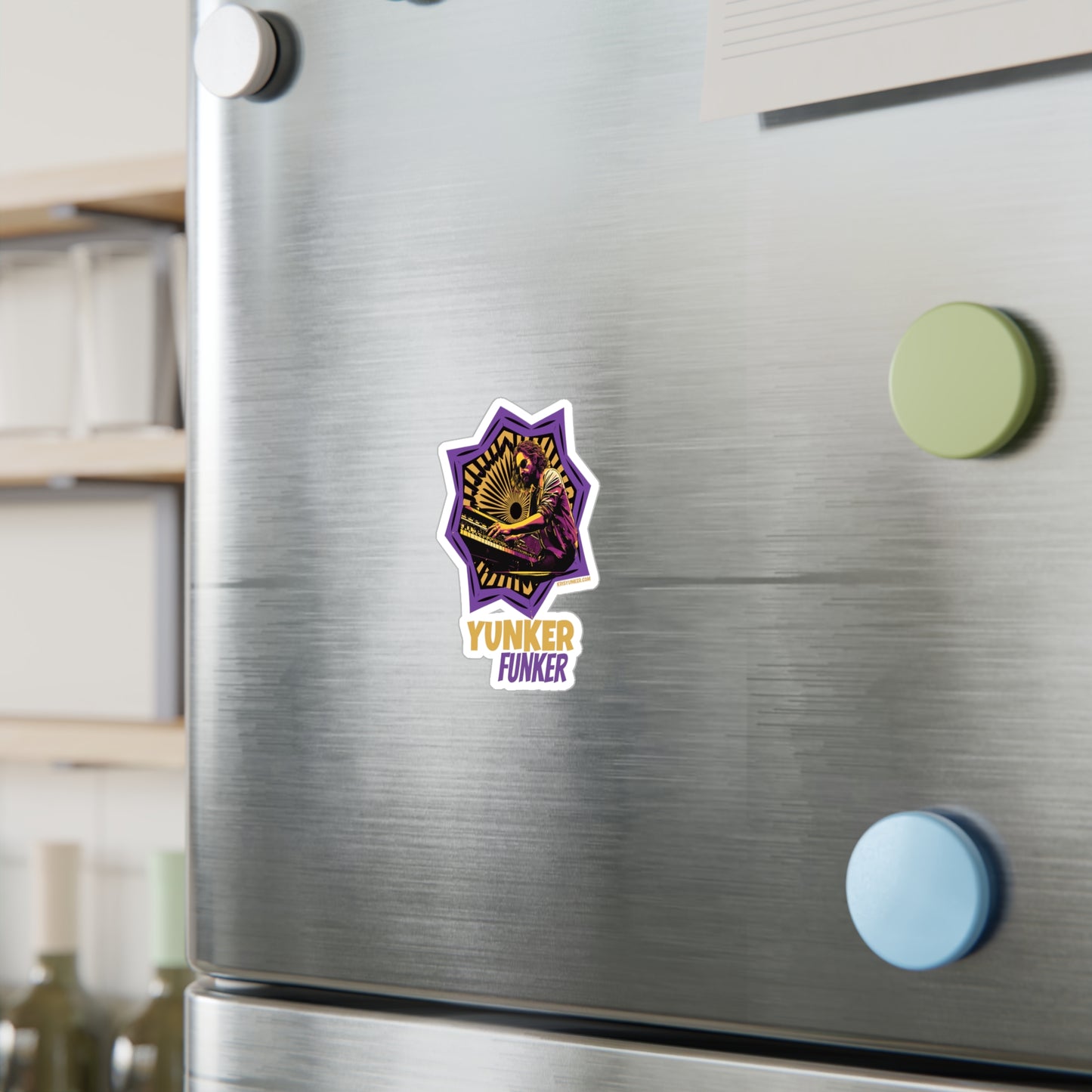 Kiss-Cut Yunker Funker Vinyl Decals