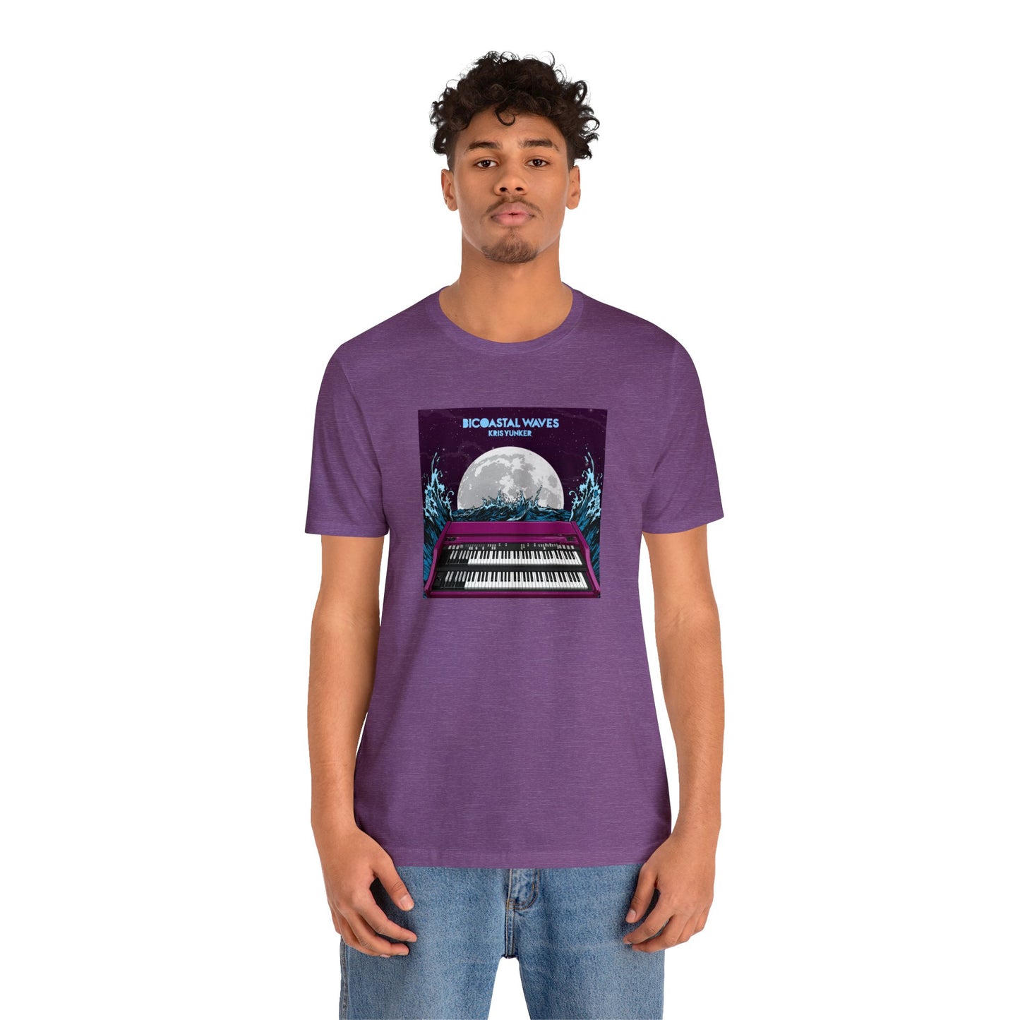 Copy of Unisex Jersey Short Sleeve Bicoastal Waves Tee